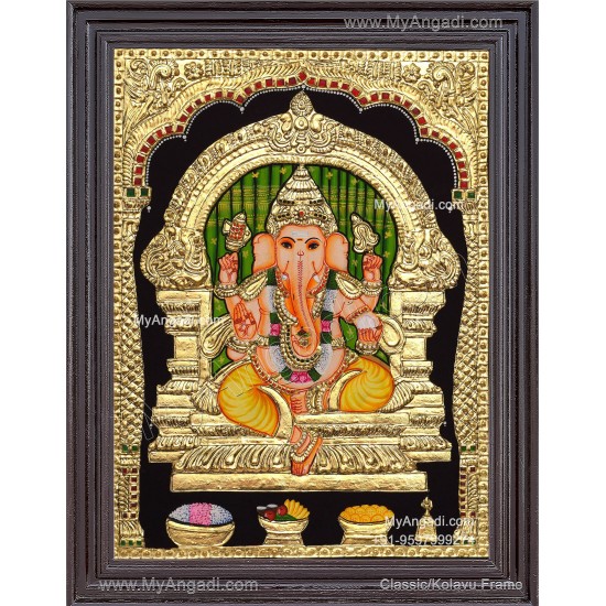 Vinayagar Tanjore Painting