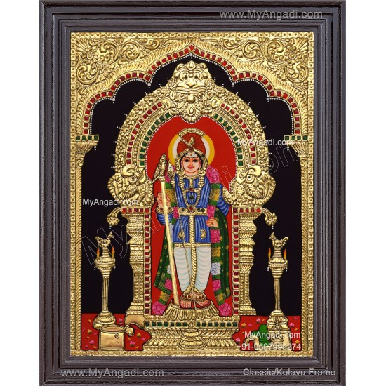 Palani Murugan Tanjore Painting