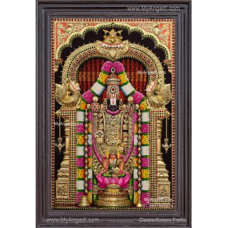 Balaji Lakshmi 3D Tanjore Painting