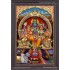 Shivan Family 3d Tanjore Painting