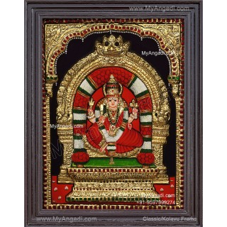 Kuladeivam 3D Tanjore Painting