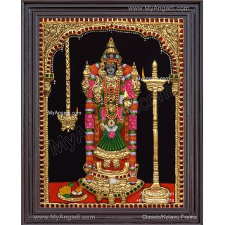 Akilandeswari Tanjore Painting