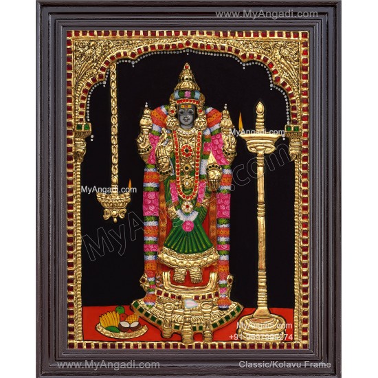 Akilandeswari Tanjore Painting