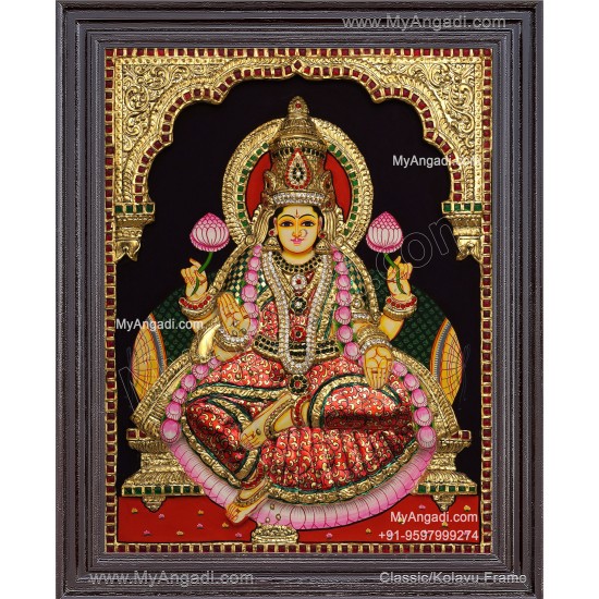 Lakshmi 3D Tanjore Painting