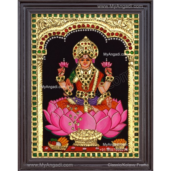 Mahalakshmi Tanjore Painting