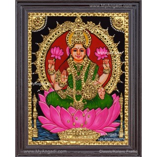 Mahalakshmi Tanjore Painting