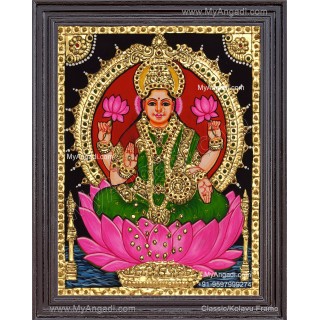 Mahalakshmi Tanjore Painting