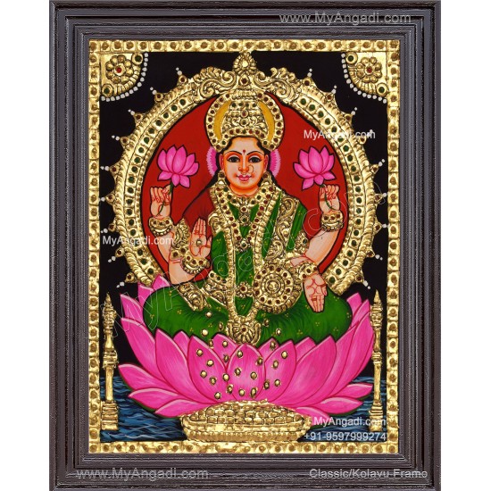 Mahalakshmi Tanjore Painting