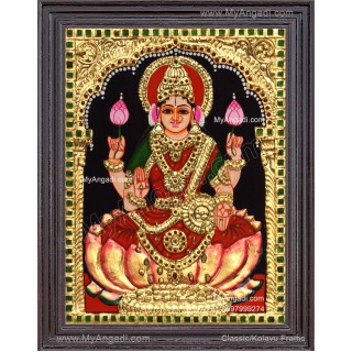 Lakshmi Tanjore Painting