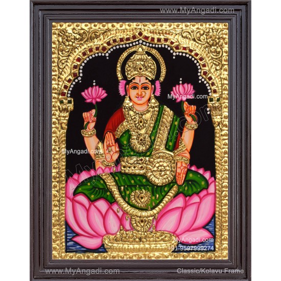 Mahalakshmi Tanjore Painting
