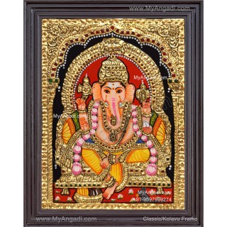 Ganesh Ji Tanjore Paintings