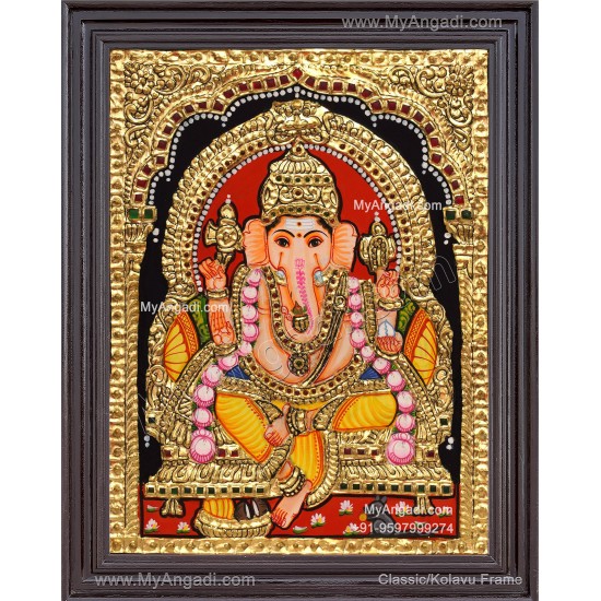 Ganesh Ji Tanjore Paintings