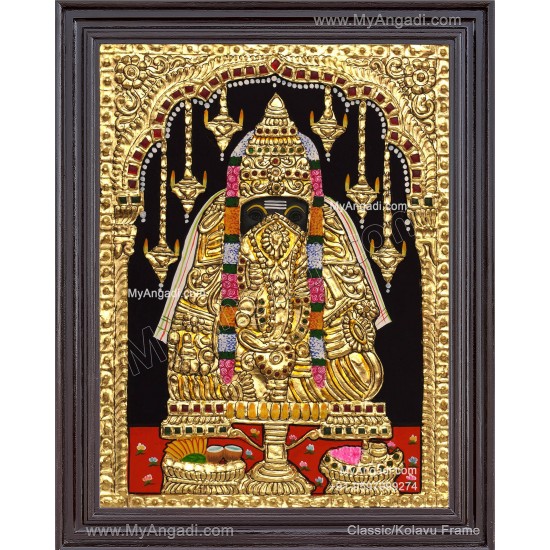 Karpaga Vinayagar Tanjore Painting