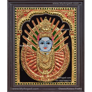 Yellama Devi – Tanjore Painting