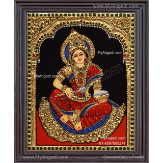 Annapurani Devi Tanjore Painting
