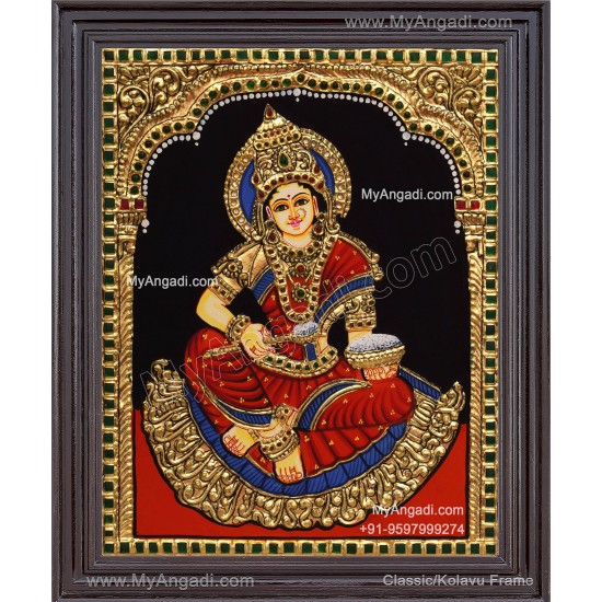 Annapurani Devi Tanjore Painting
