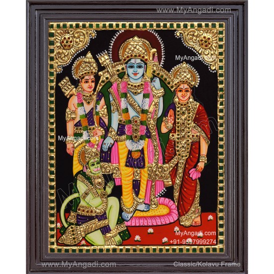 Ramar Durbar Tanjore Painting