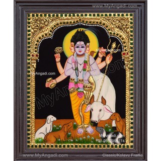 Dattatreya Tanjore Painting