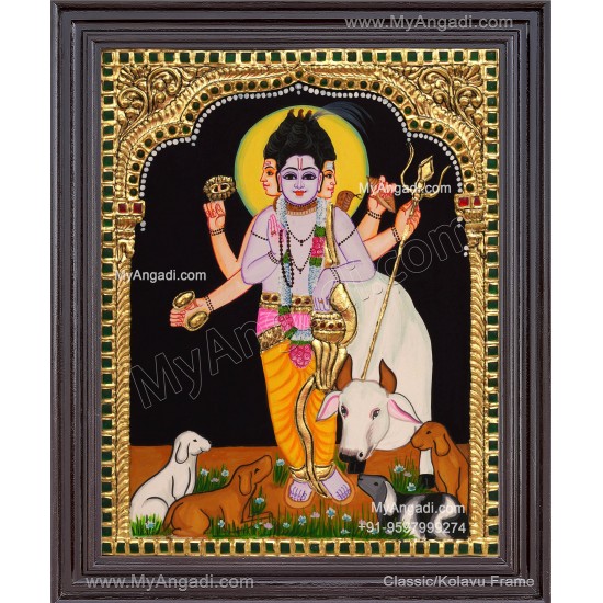 Dattatreya Tanjore Painting