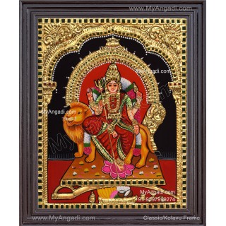 Chamundeshwari Tanjore Painting