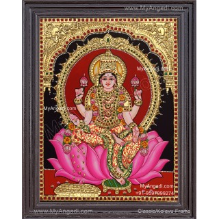 Mahalakshmi Tanjore Painting