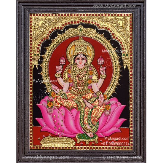 Mahalakshmi Tanjore Painting