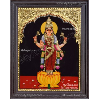 Veeramaathi Amman Tanjore Painting