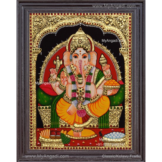 Ganesha Tajore Paintings