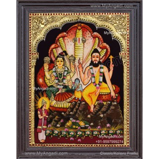 Jamadagni Munivar Renuka Devi Tanjore Painting 