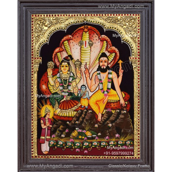 Jamadagni Munivar Renuka Devi Tanjore Painting 