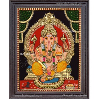 Ganesha Tanjore Painting