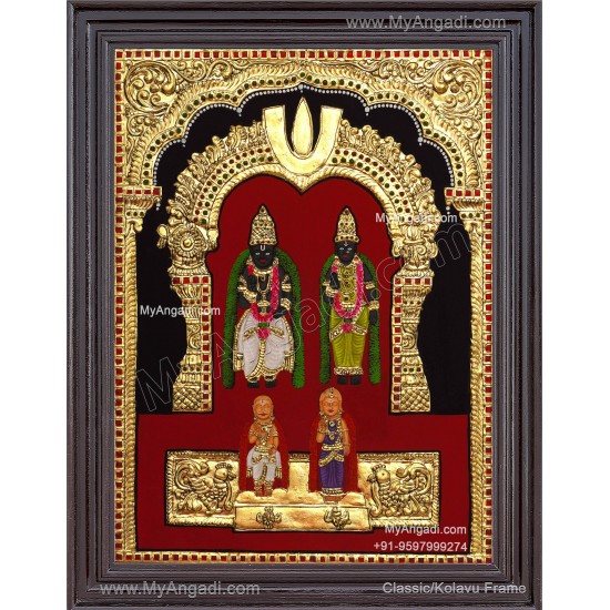 Sithammal Devi Tanjore Painting