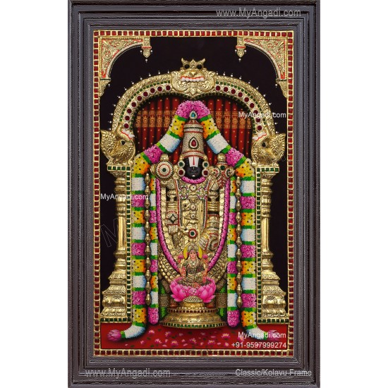 Balaji Lakshmi  Tanjore Painting