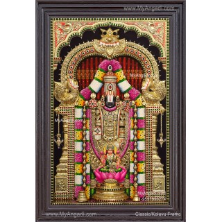 Balaji Lakshmi 3D Tanjore Painting