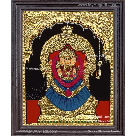 Parvathavarthini Tanjore Painting