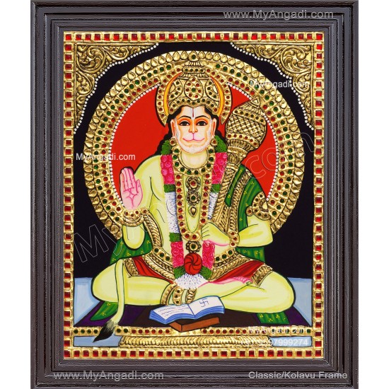 Hanuman Tanjore Painting