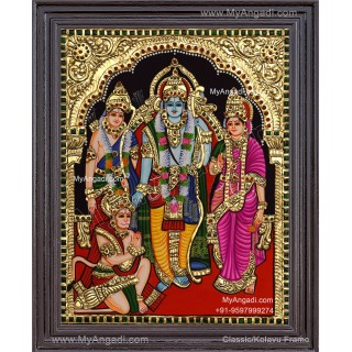Ram Darbar Tanjore Painting