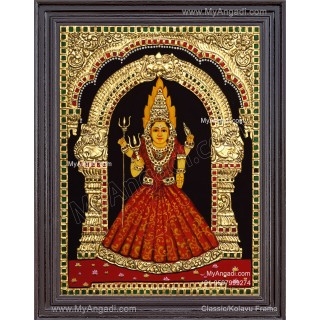 Angalamman Tanjore Painting
