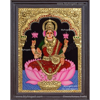 Mahalakshmi Tanjore Painting