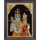Shiva and Parvathi Devi Tanjore Paintings