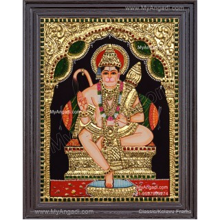 Hanuman Tanjore Painting
