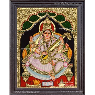 Saraswathi Tanjore Paintings