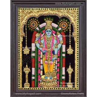 Guruvayurappan Tanjore Painting