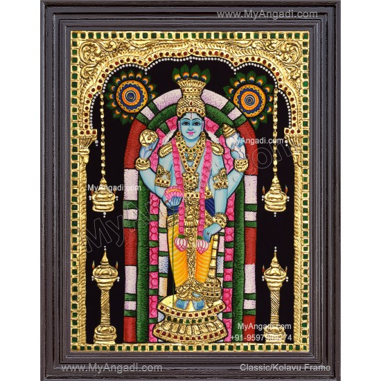 Guruvayurappan Tanjore Painting