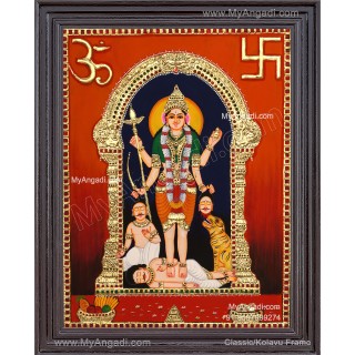 Shri Mahalasa Narayani Tanjore Painting
