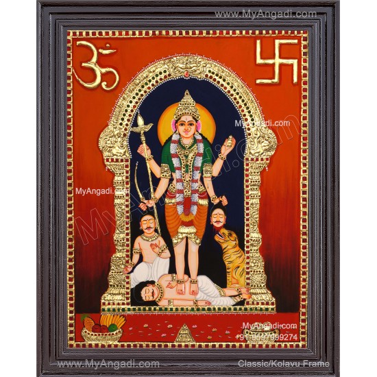 Shri Mahalasa Narayani Tanjore Painting