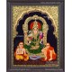 Kamatchi Amman Sankarar Kanchi Periyavar Tanjore Painting