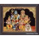 Shiva Family Tanjore Painting