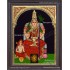 Kamatchi Amman Tanjore Painting