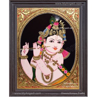 Krishna Tanjore Painting